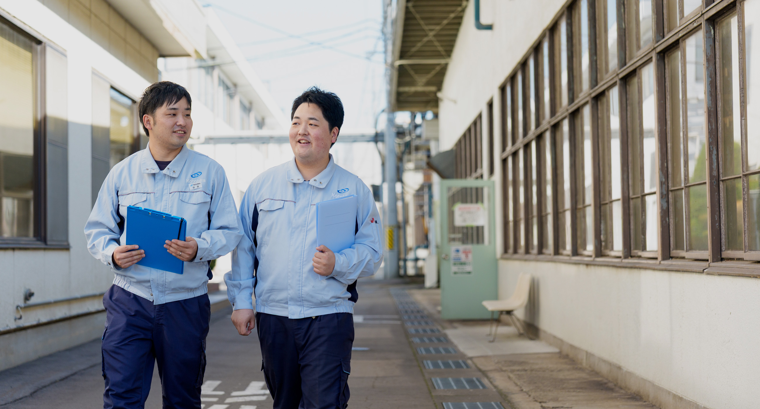 勤務中のH.S.さん