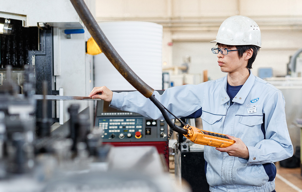 勤務中の弊社社員の様子