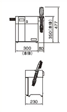 KHR-B01的轮廓视图