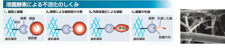 酵素HEPAフィルタの説明